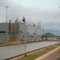 Autotransporter am Panamakanal